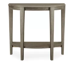Monarch 2-Tier Half Moon Console Table 14 Monarch 2-Tier Half Moon Console Table -Home Furnishing Store 810542433 2