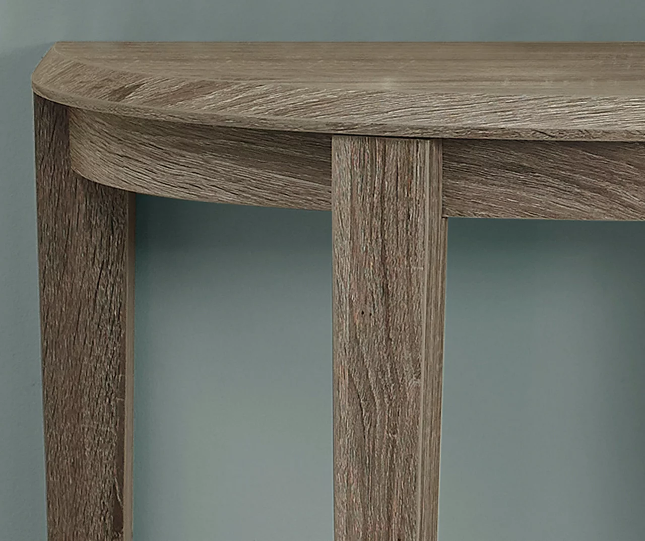 Monarch 2-Tier Half Moon Console Table 11 Monarch 2-Tier Half Moon Console Table - Image 11