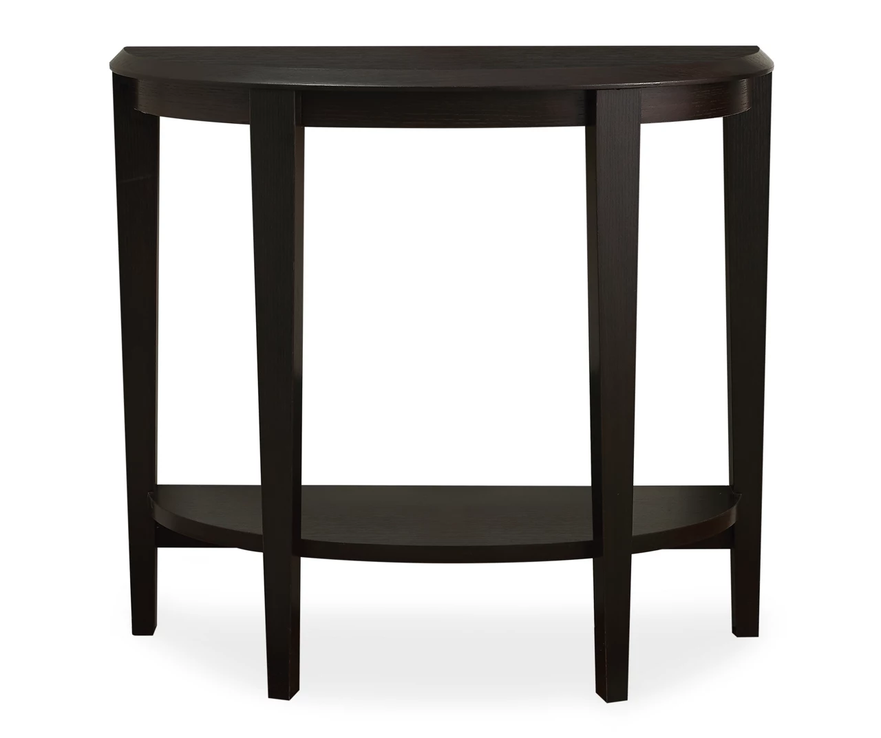 Monarch 2-Tier Half Moon Console Table 2 Monarch 2-Tier Half Moon Console Table - Image 2
