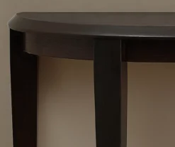 Monarch 2-Tier Half Moon Console Table 19 Monarch 2-Tier Half Moon Console Table -Home Furnishing Store 810542435 3