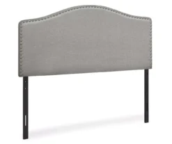 Monarch Linen Nailhead Trim Headboard 32 Monarch Linen Nailhead Trim Headboard -Home Furnishing Store 810542515 2