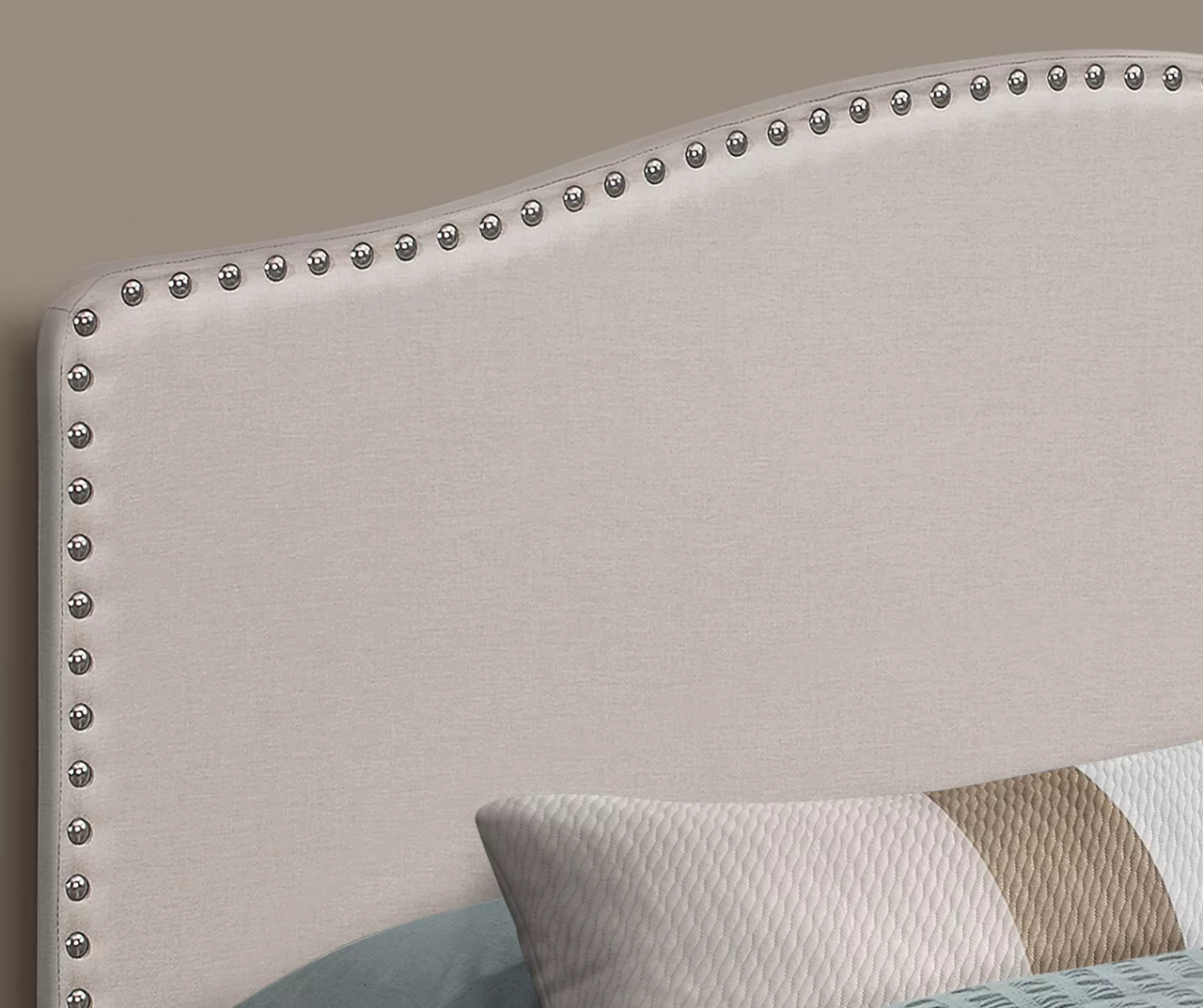Monarch Linen Nailhead Trim Headboard 20 Monarch Linen Nailhead Trim Headboard - Image 20