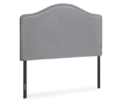 Monarch Faux Leather Button Tufted Headboard 38 Monarch Faux Leather Button Tufted Headboard -Home Furnishing Store 810542524 2