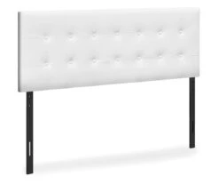Monarch Faux Leather Button Tufted Headboard 35 Monarch Faux Leather Button Tufted Headboard -Home Furnishing Store 810542527 2