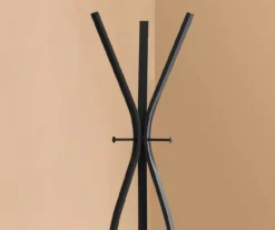 Monarch 3-Hook Wave Shaped Contemporary Coat Rack -Home Furnishing Store 810542530 3