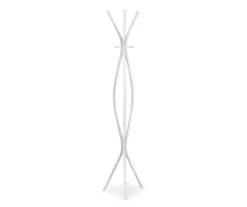 Monarch 3-Hook Wave Shaped Contemporary Coat Rack -Home Furnishing Store 810542534 2