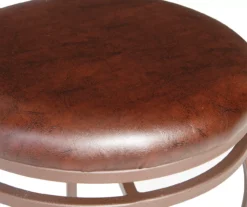 Pike Brown 3-Piece Upholstered Adjustable Swivel Stool Set -Home Furnishing Store 810543038 A8 6