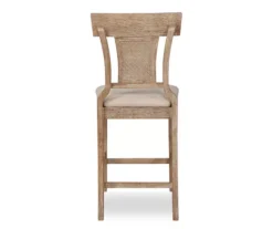 Ryder Gray Wash Upholstered Woven Rattan Counter Stool 6 Ryder Gray Wash Upholstered Woven Rattan Counter Stool -Home Furnishing Store 810543092 3