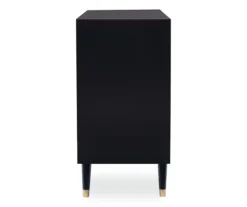 Urban Fresh Black & Gold 6-Drawer Textured Geometric Dresser 7 Urban Fresh Black & Gold 6-Drawer Textured Geometric Dresser -Home Furnishing Store 810543103 4