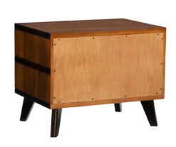 Manhattan Walnut 2-Drawer Mid-Century Wood Nightstand 19 Manhattan Walnut 2-Drawer Mid-Century Wood Nightstand -Home Furnishing Store 810543109 A2 4