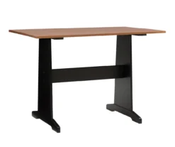 Atrium Black & Pecan 3-Piece Wooden Breakfast Nook Set 20 Atrium Black & Pecan 3-Piece Wooden Breakfast Nook Set -Home Furnishing Store 810543121 A0 4