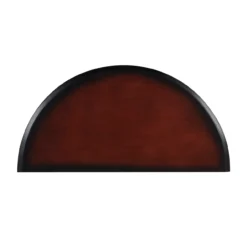 Shirley Black Cherry Transitional Wood Demi Lune Console Table -Home Furnishing Store 810543150 7