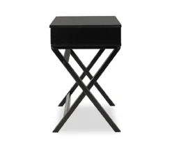 Kari Black Lift-Top Campaign Desk -Home Furnishing Store 810543173 4