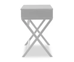 Kari White Lift-Top Campaign Desk -Home Furnishing Store 810543181 4