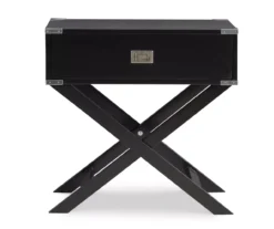 Cami Single Drawer X Base Accent Table -Home Furnishing Store 810543184 A0 2