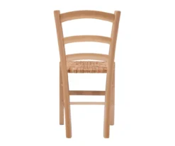 Bordeaux Natural Handwoven Ladder Back Side Chairs, 2-Pack -Home Furnishing Store 810543191 A2 6