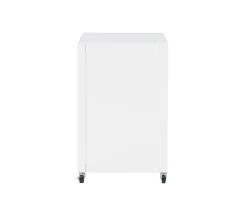 Kari White 2-Drawer Rolling Filing Cabinet 8 Kari White 2-Drawer Rolling Filing Cabinet -Home Furnishing Store 810543247 4