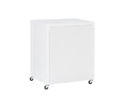 Kari White 2-Drawer Rolling Filing Cabinet 9 Kari White 2-Drawer Rolling Filing Cabinet -Home Furnishing Store 810543247 5