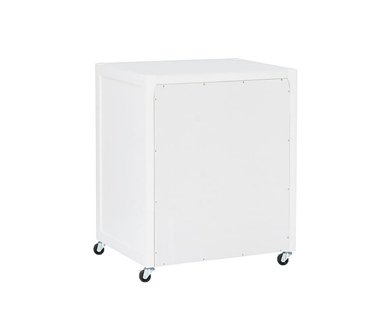 Kari White 2-Drawer Rolling Filing Cabinet 5 Kari White 2-Drawer Rolling Filing Cabinet - Image 5