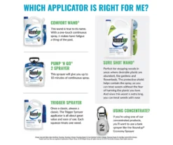 Roundup Ready-To-Use Poison Ivy Plus Tough Brush Killer With Comfort Wand, 1.33 Gal. -Home Furnishing Store 810543477 5