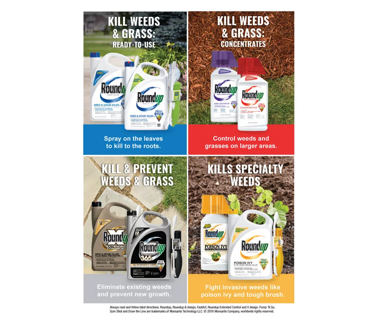 Roundup Concentrate Poison Ivy Plus Tough Brush Killer, 32 Oz. 8 Roundup Concentrate Poison Ivy Plus Tough Brush Killer, 32 Oz. - Image 8