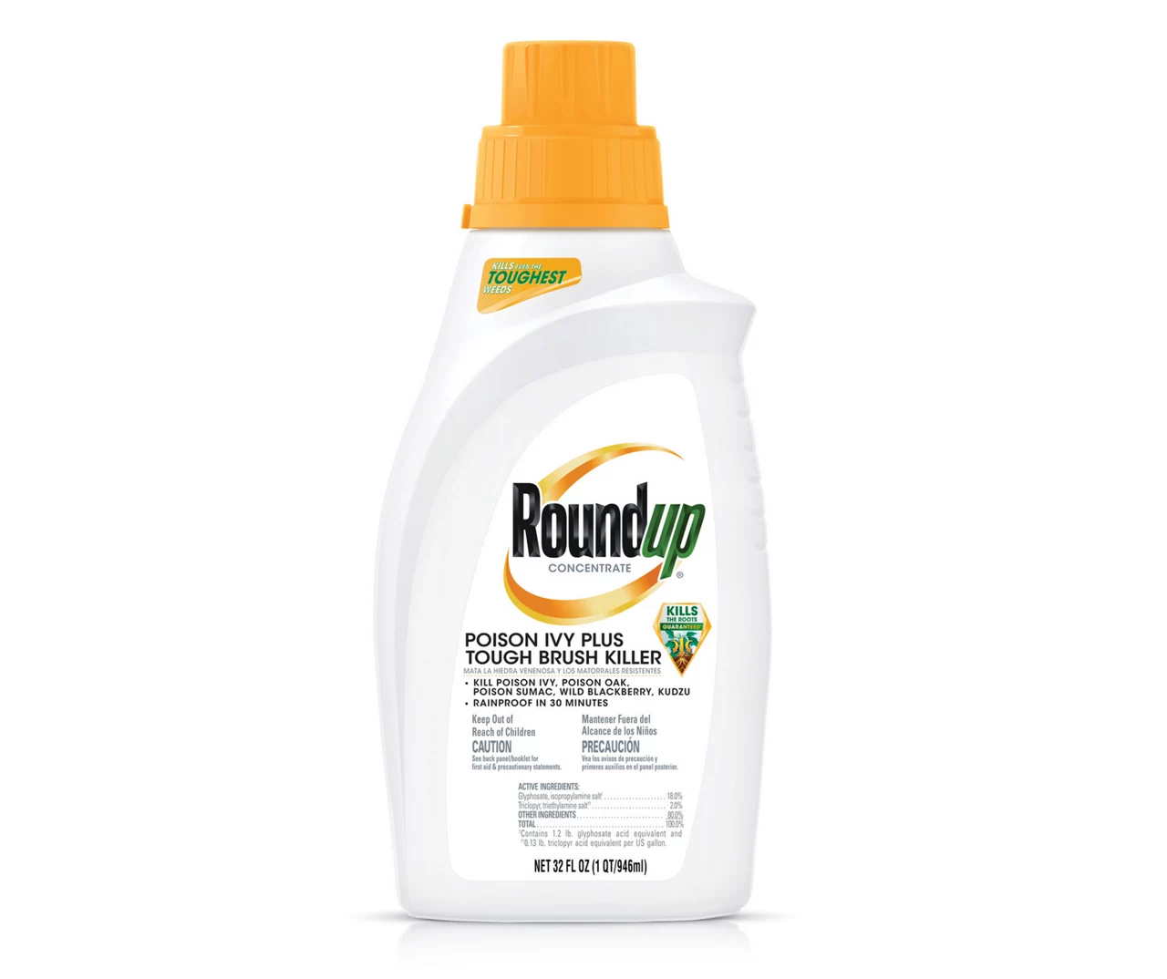 Roundup Concentrate Poison Ivy Plus Tough Brush Killer, 32 Oz. 1 Roundup Concentrate Poison Ivy Plus Tough Brush Killer, 32 Oz.
