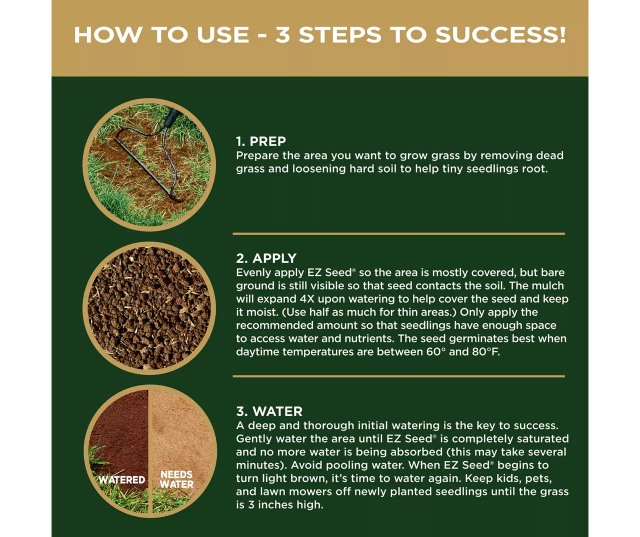 Turf Builder Thick'r Lawn & EZ Seed Patch & Repair Sun & Shade Bundle 8 Turf Builder Thick'r Lawn & EZ Seed Patch & Repair Sun & Shade Bundle - Image 8