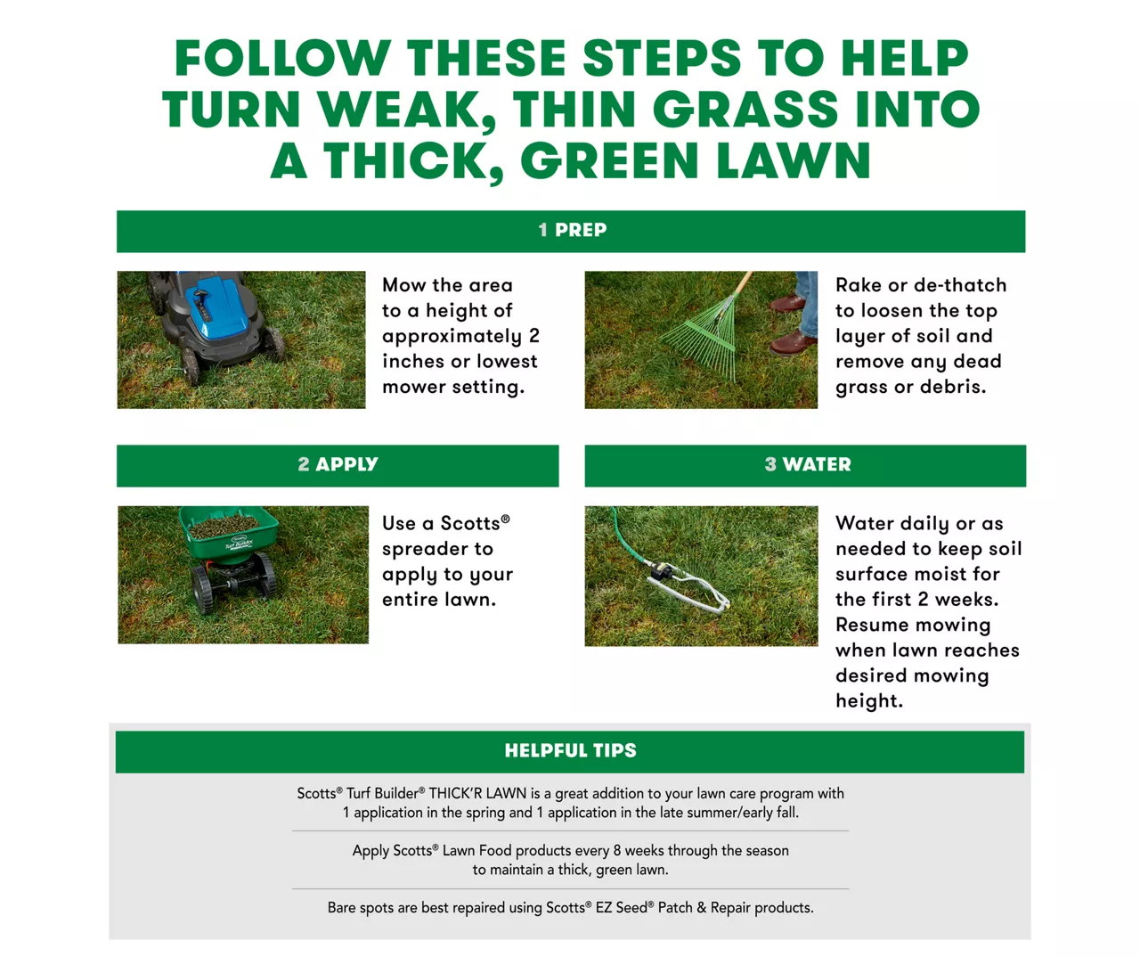 Turf Builder Thick'r Lawn & EZ Seed Patch & Repair Sun & Shade Bundle 10 Turf Builder Thick'r Lawn & EZ Seed Patch & Repair Sun & Shade Bundle - Image 10