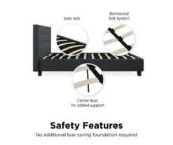 Atwater Living DHP Ryder Linen Upholstered Bed -Home Furnishing Store 810543644 2