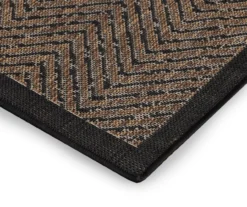 Biscayne Textured Chevron Indoor/Outdoor Area Rug 23 Biscayne Textured Chevron Indoor/Outdoor Area Rug -Home Furnishing Store 810545356 5