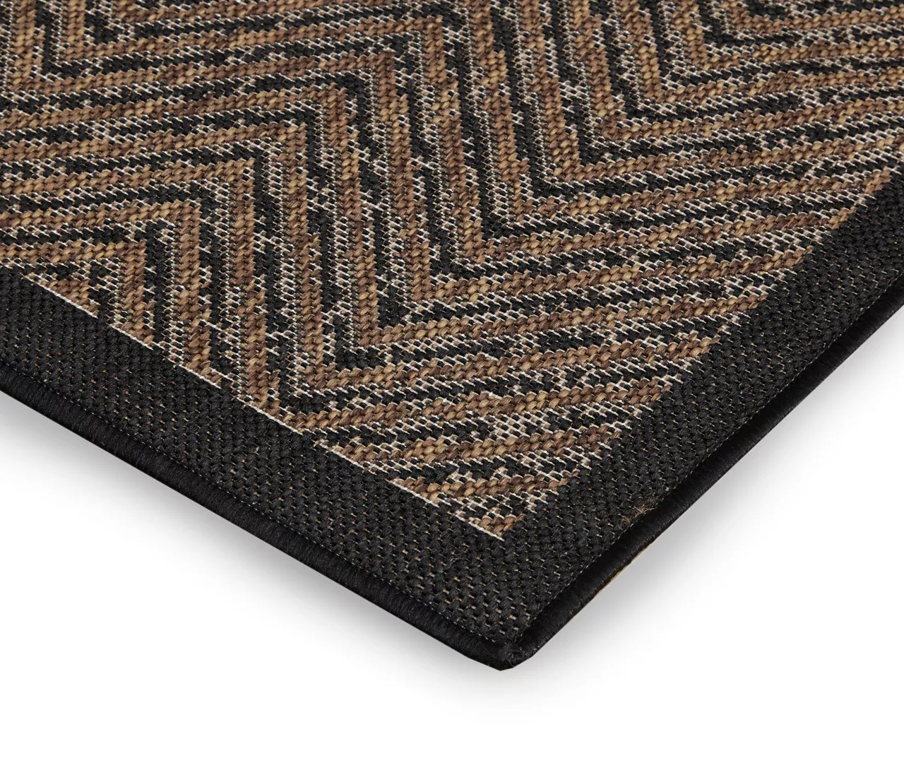 Biscayne Textured Chevron Indoor/Outdoor Area Rug 12 Biscayne Textured Chevron Indoor/Outdoor Area Rug - Image 12