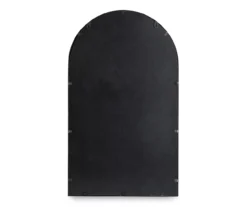 Black Rounded Arch Wall Mirror, (33.07") -Home Furnishing Store 810546462 3