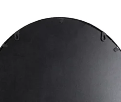 Black Rounded Arch Wall Mirror, (33.07") -Home Furnishing Store 810546462 4