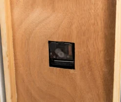 Black & White Distressed Roman Numeral 3-Piece Farmhouse Wall Clock Set, (31.5") -Home Furnishing Store 810546473 8