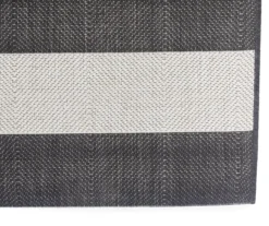 Afuera Onyx & Ivory Stripe Outdoor Area Rug, (5' 3" X 7.5') 5 Afuera Onyx & Ivory Stripe Outdoor Area Rug, (5' 3" X 7.5') -Home Furnishing Store 810547476 810547477 810547478 2