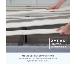 Isabelle Stone Upholstered Twin Wingback Bed -Home Furnishing Store 810547604 810547608 810547627 810547612 7