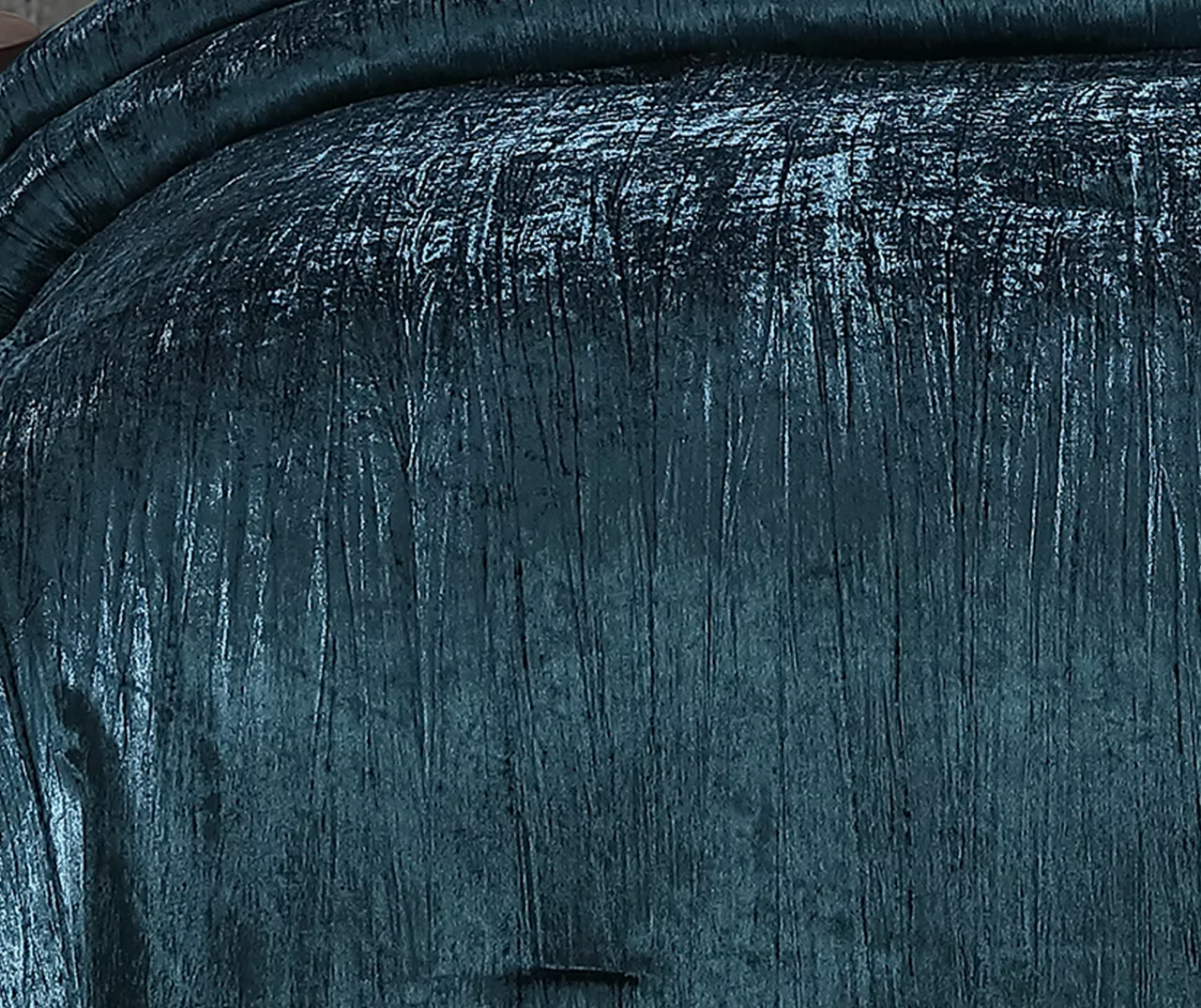 Blue Velvet Crinkle Turin King 7-Piece Comforter Set 2 Blue Velvet Crinkle Turin King 7-Piece Comforter Set - Image 2