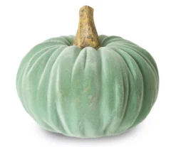 Mint Green Velvet 3-Piece Rib Pumpkin Set -Home Furnishing Store 810547831 5