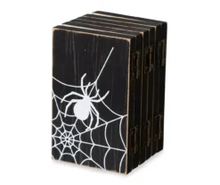 "Spooky" & "Wicked" Dual Sided Hinged Tabletop Decor -Home Furnishing Store 810547838 5