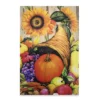 40" X 28" Autumn Harvest Cornucopia House Flag