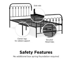 Novogratz Bright Pop Metal Bed -Home Furnishing Store 810548772 4