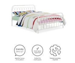 Novogratz Bright Pop Metal Bed -Home Furnishing Store 810548773 1