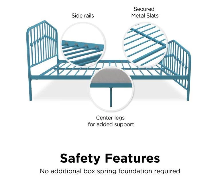 Navogratz Bushwick Metal Bed 13 Navogratz Bushwick Metal Bed - Image 13