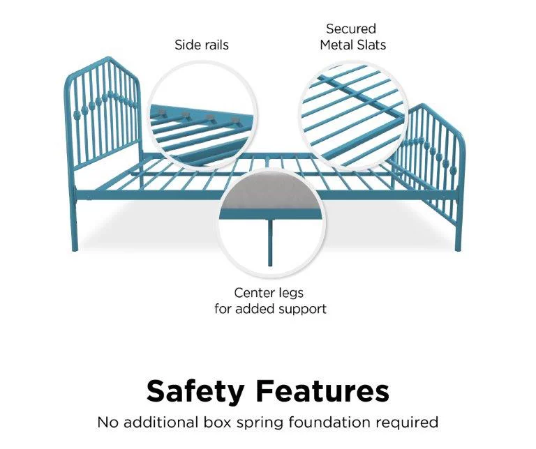 Navogratz Bushwick Metal Bed 18 Navogratz Bushwick Metal Bed - Image 18