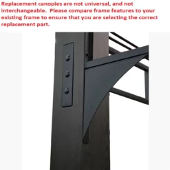 Shadow Creek Gazebo Palm Leaves Replacement Canopy -Home Furnishing Store 810549235 31