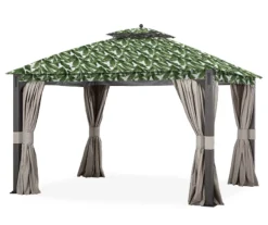 Shadow Creek Gazebo Palm Leaves Replacement Canopy -Home Furnishing Store 810549235 6