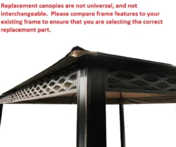 Oakmont Gazebo Beige Replacement Riplock Canopy 18 Oakmont Gazebo Beige Replacement Riplock Canopy -Home Furnishing Store 810549263 5