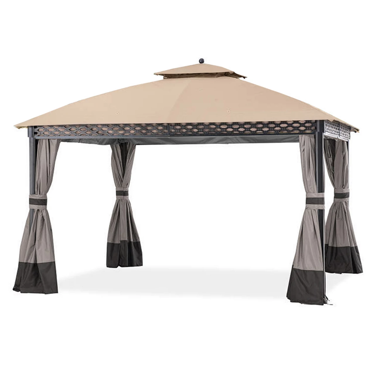 Oakmont Gazebo Beige Replacement Riplock Canopy 14 Oakmont Gazebo Beige Replacement Riplock Canopy - Image 14