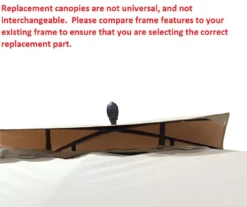 Riviera Sonoma Gazebo Beige Replacement Privacy Curtain Set -Home Furnishing Store 810549309 5