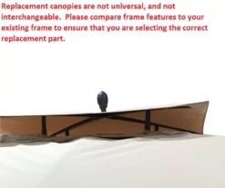 Riviera Sonoma Gazebo Midnight Blue Trellis Replacement Canopy -Home Furnishing Store 810549316 4